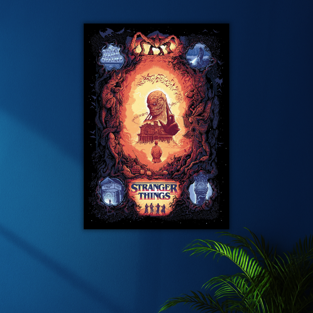 Vecna Edition Stranger Things Limited Poster