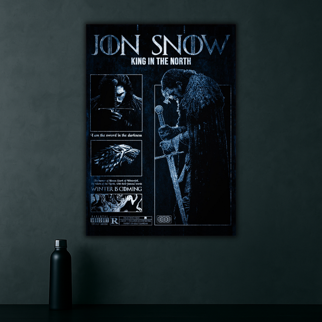 Oath, Honour, Destiny | Jon Snow - Game of Thrones Poster