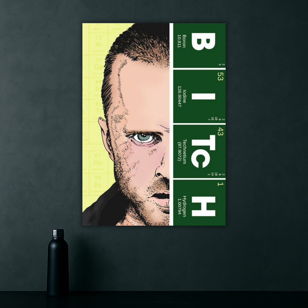 Yeah Science, B!tch | Jesse Pinkman - Iconic Breaking Bad Poster