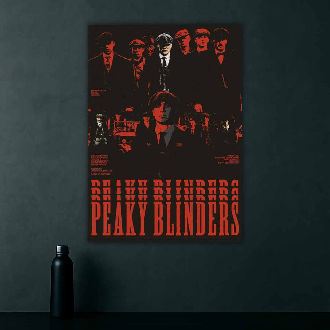 Birmingham’s Notorious | Peaky Blinders Crime Drama Poster