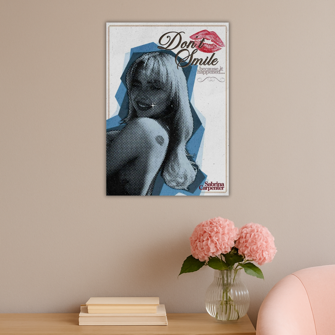 Don't Smile | Sabrina Carpenter Poster