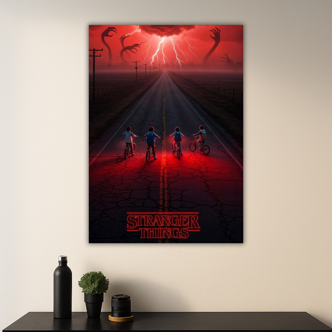 Chasing the Shadows | Stranger Things Poster
