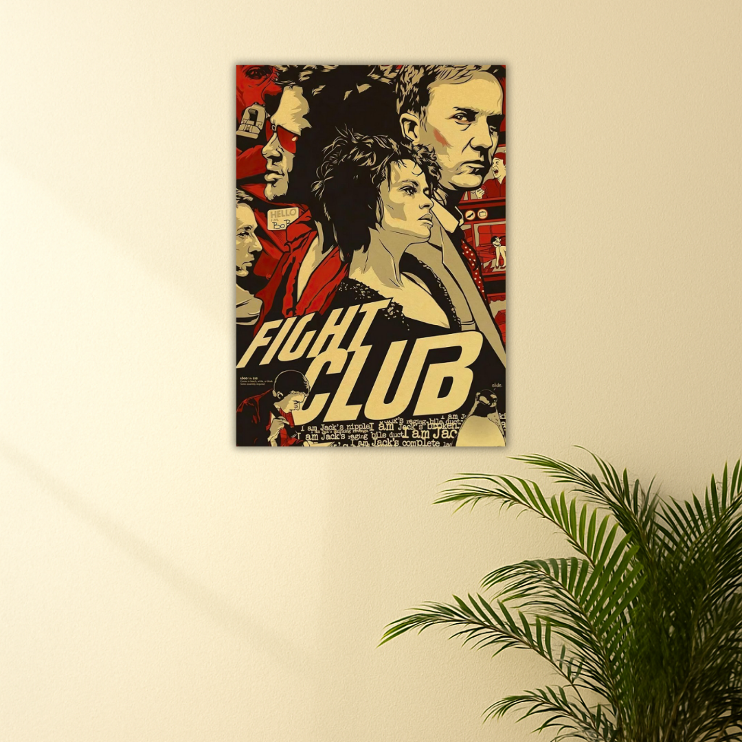 Fight Club Icons | Comic Art Poster
