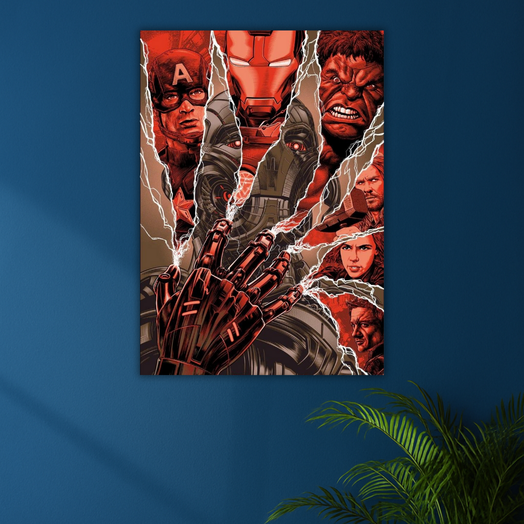 In the Shadow of Extinction, We Assemble | Avengers: Age of Ultron Poster