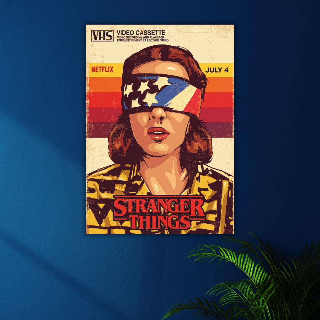 Stranger Things Retro Poster