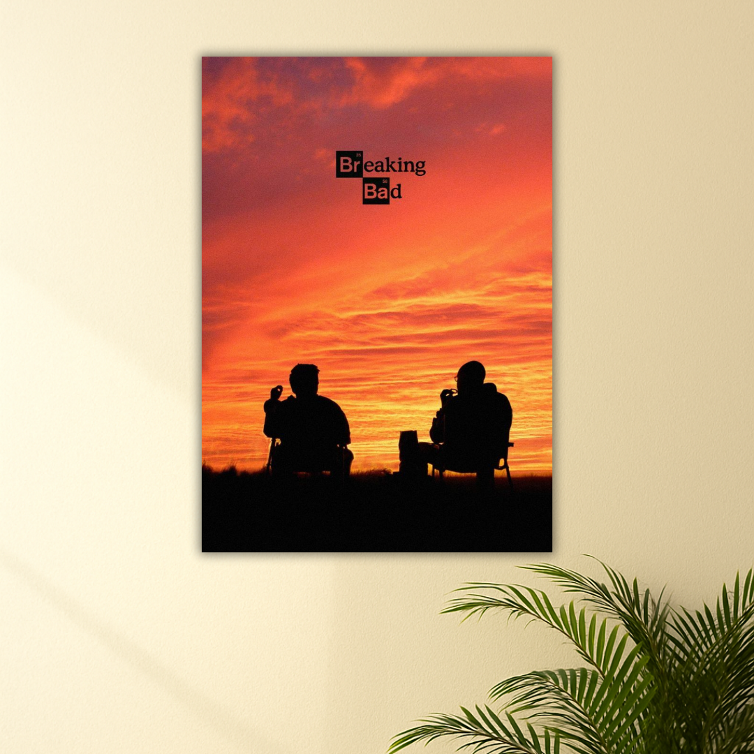 Beneath the Crimson Sky | Breaking Bad Poster