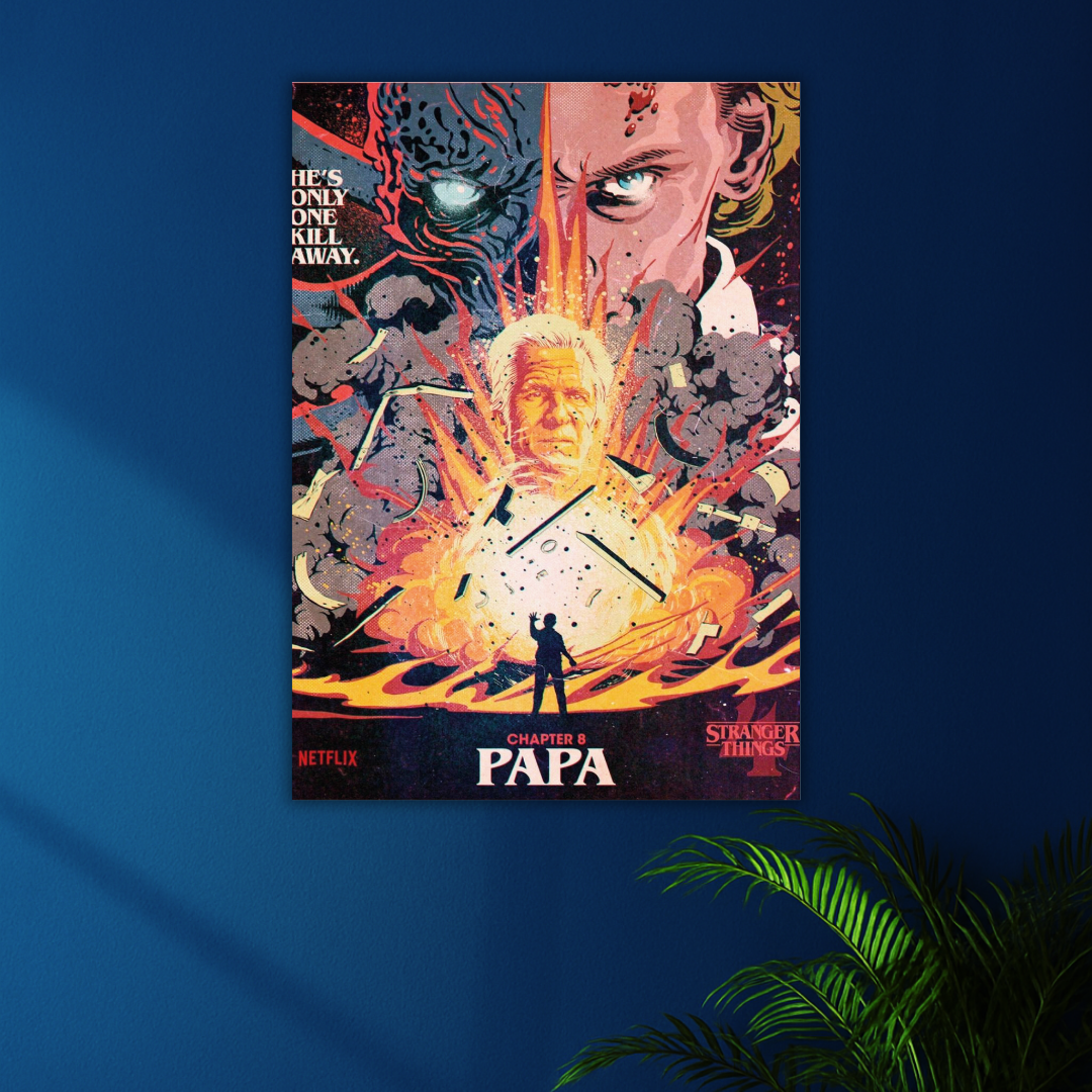 PAPA | Stranger Things S4 Poster