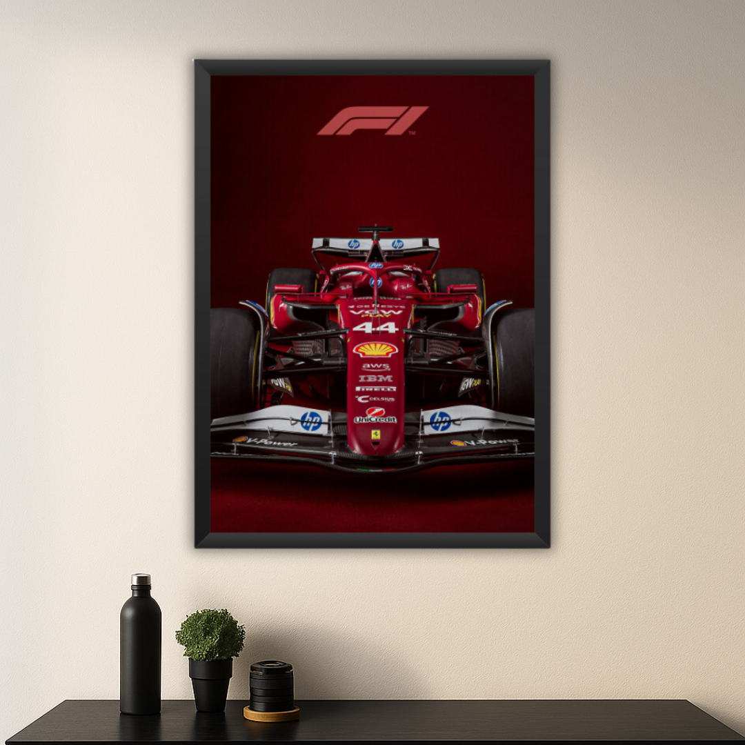 Symphony of Speed | Formula 1 Framed Poster