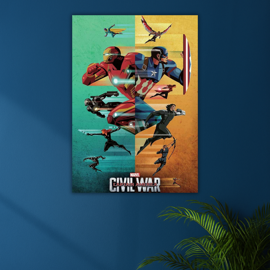 Choose Your Side | Captain America: Civil War Superhero Poster