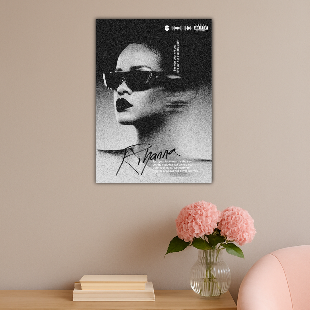 Outfit > Everything | Rihanna lo-fi Poster