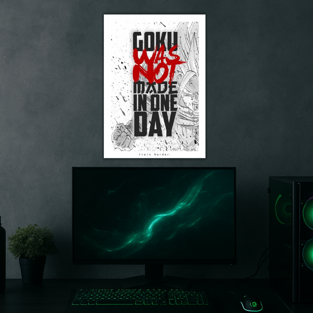 Goku Motivational Poster | Dragon Ball