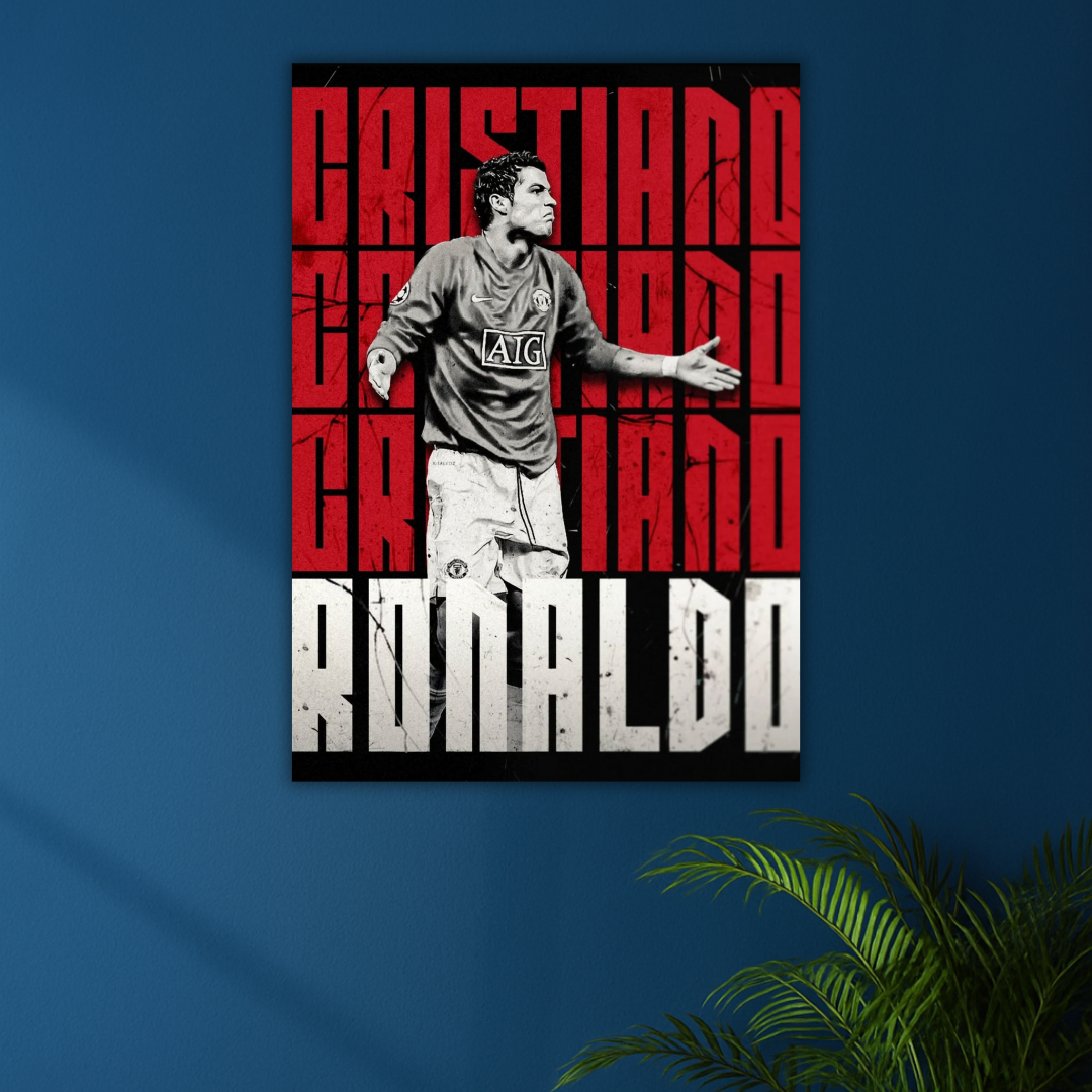Rage. Talent. Legacy. | Cristiano Ronaldo Poster