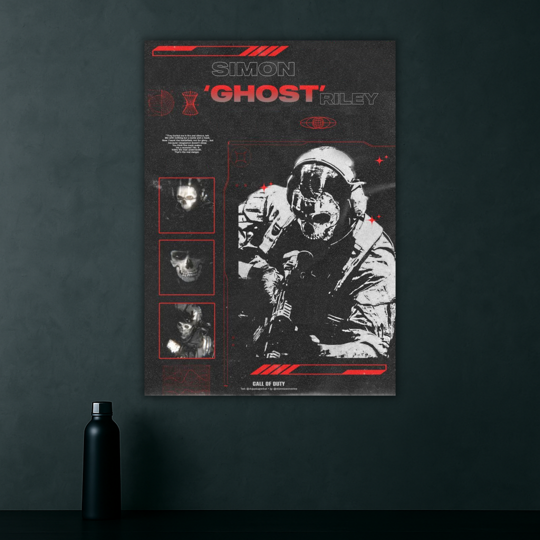 Haunted by Duty | Ghost Poster | Call of Duty