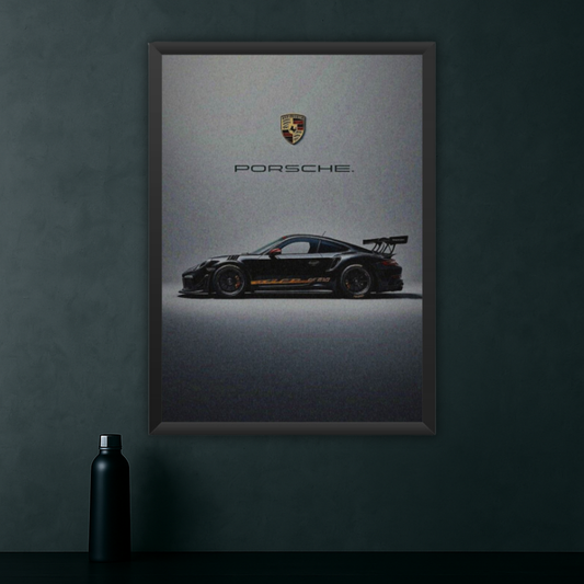 Engineered Elegance | Porsche 911 Framed Poster