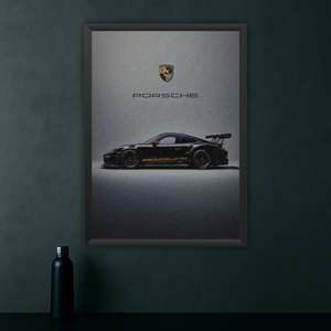 Engineered Elegance | Porsche 911 Framed Poster