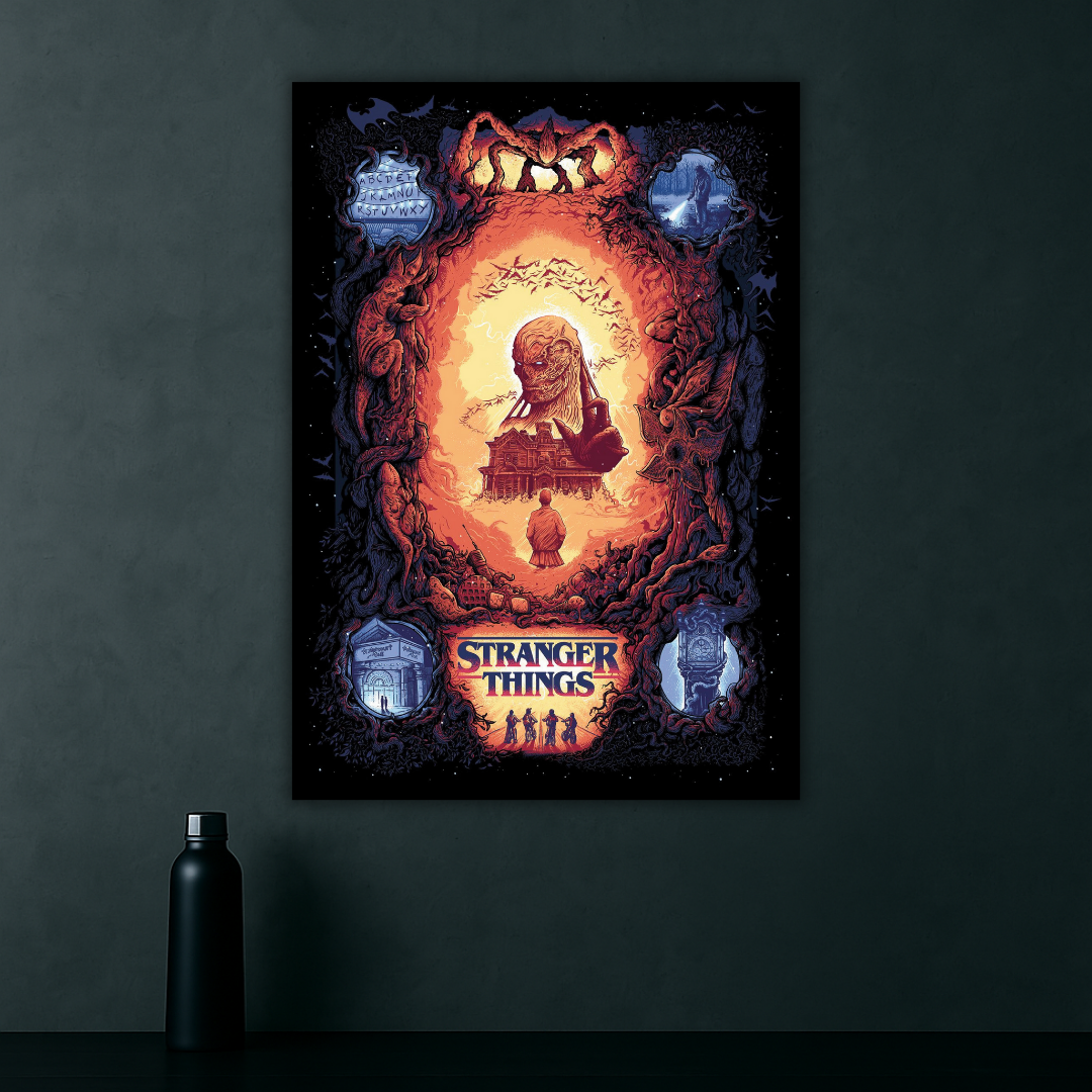 Vecna Edition Stranger Things Limited Poster