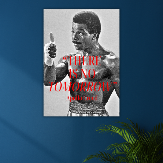 No Excuses, Just Victory | Apollo Creed Inspirational Poster