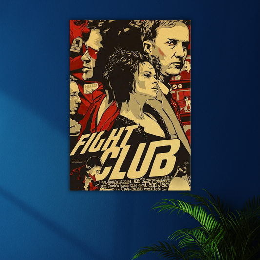 Fight Club Icons | Comic Art Poster