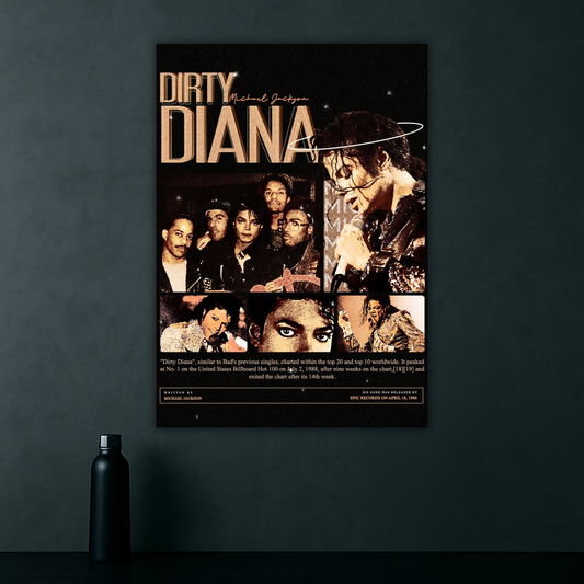 Electrical Stage Presence | 80s Michael Jackson Poster | Music Legend Series