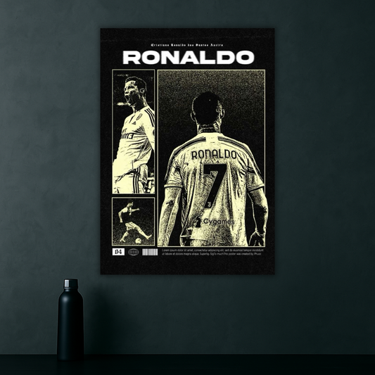 Unleash the Power, Seize the Glory | Cristiano Ronaldo Poster