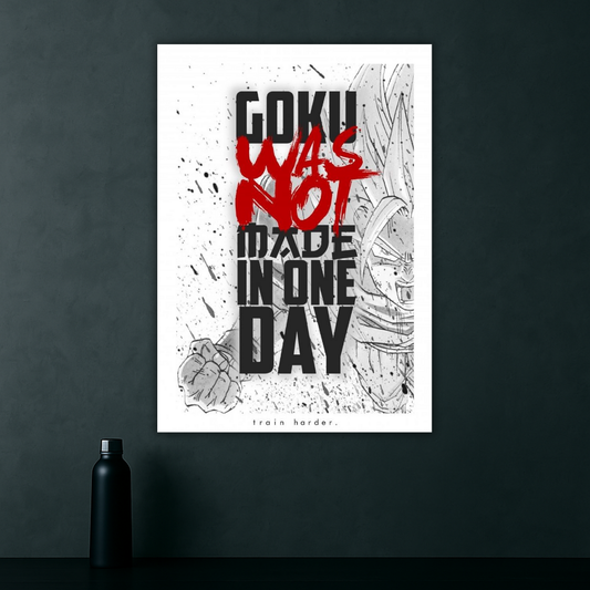 Goku Motivational Poster | Dragon Ball