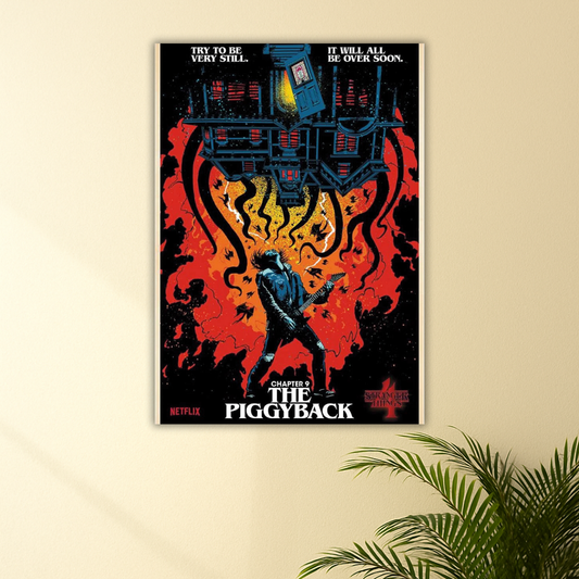 The PIGGYBACK | Eddie Munson Poster