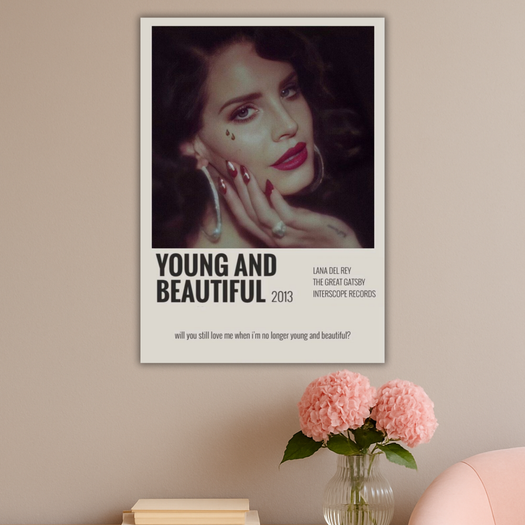 Lana Del Ray Poster | Old-Hollywood Edition