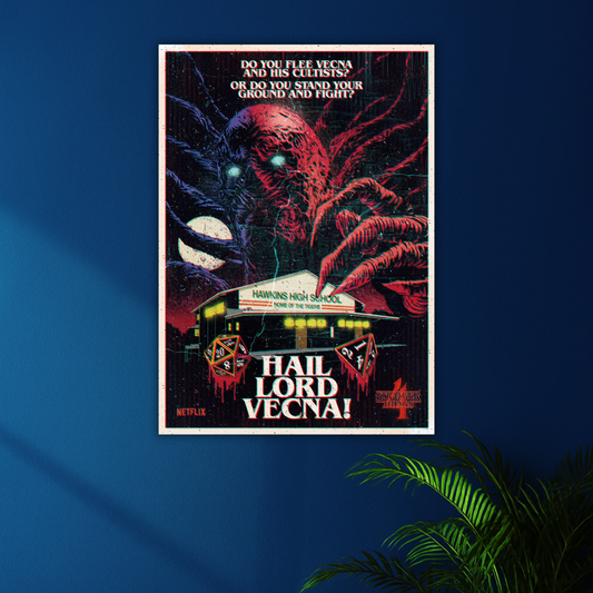 Lord Vecna | Stranger Things Chapter Poster