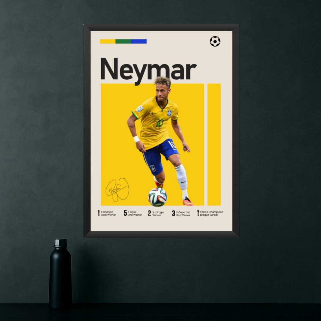 Neymar Jr. Poster | Legacy Framed Edition