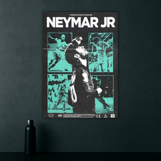 The Brazilian Maestro | Neymar Jr. Poster | Iconic Edition