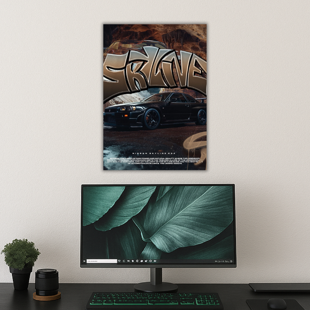 Dark Iconic R34 Poster