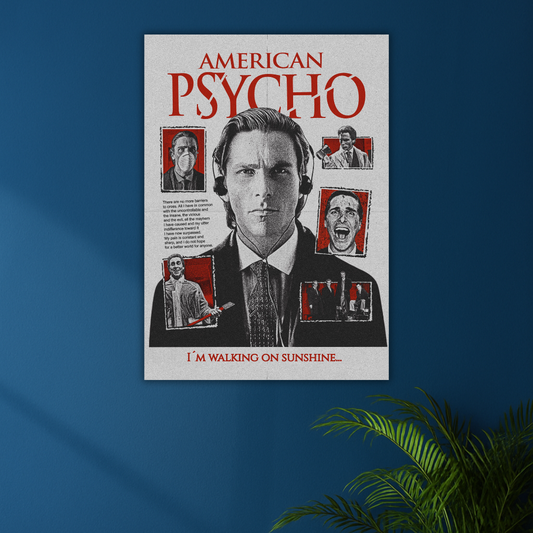 Mask On. Axe Out. | American Psycho Poster