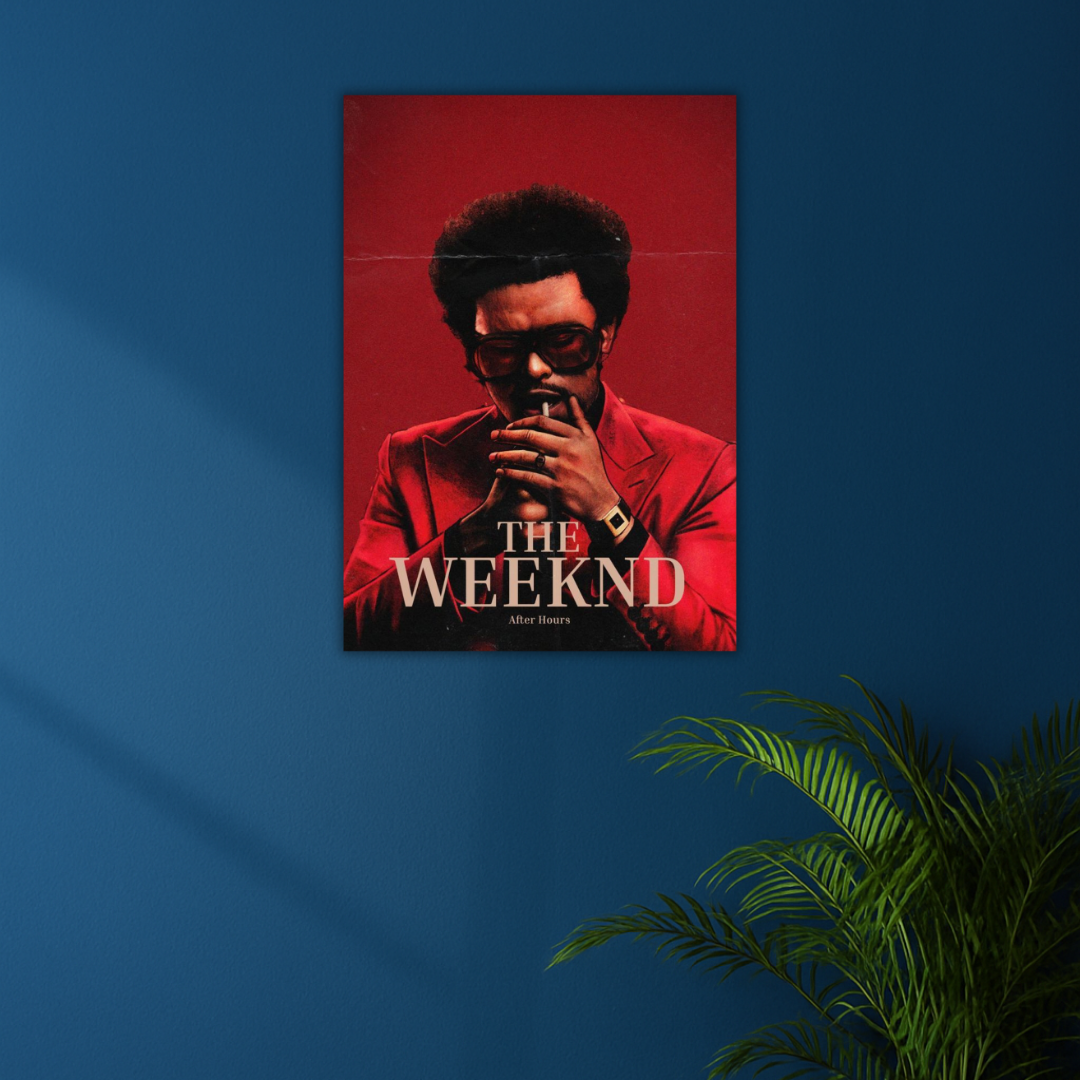 After Hours : Weeknd Poster | Iconic Edition