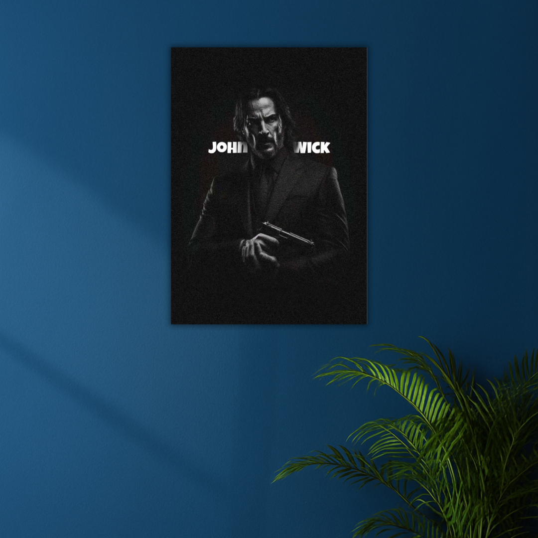The Weapon in a Suit | John Wick Poster