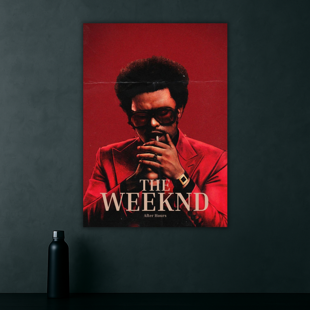 After Hours : Weeknd Poster | Iconic Edition