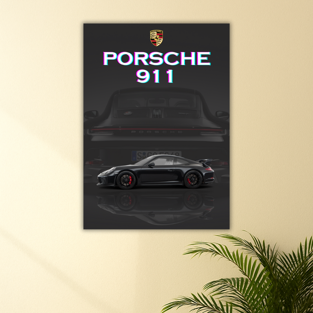 Speed & Legacy | 911 Car Poster for Your Room Glow-up