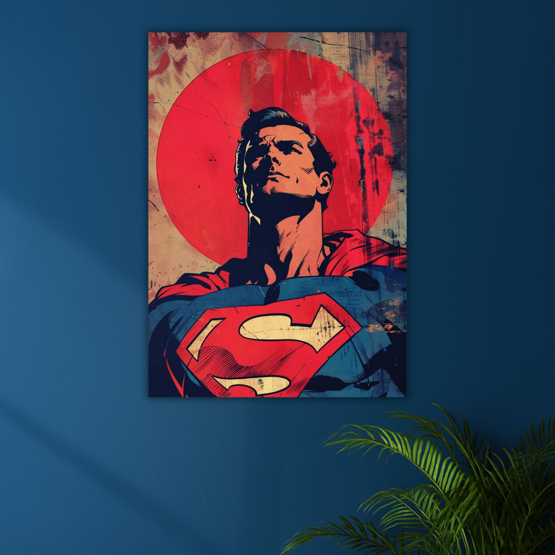 Hope Never Dies | Superman Comic Poster | Pop Art Print