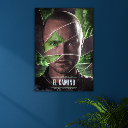 Shattered Past. One Last Ride. | El Camino Poster | Breaking Bad Legacy Edition