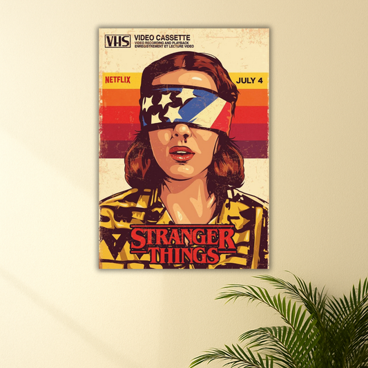 Stranger Things Retro Poster