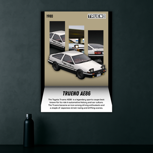 Toyota Trueno AE86 | Limited Edition Poster