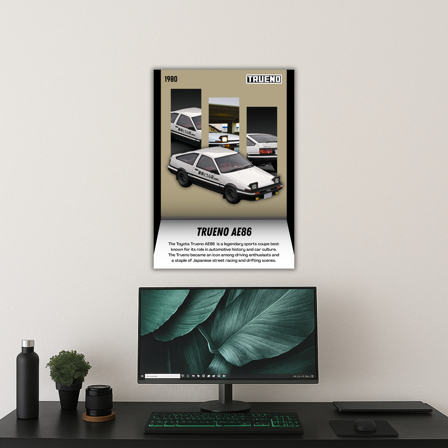 Toyota Trueno AE86 | Limited Edition Poster
