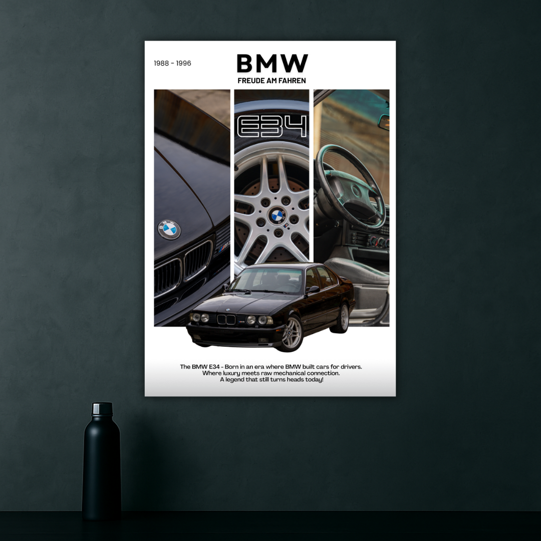 BMW E34 Edition | Poster