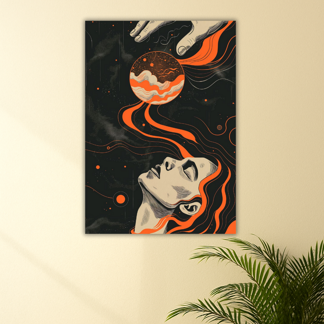 Cosmic Awakening | Surreal Trance Poster