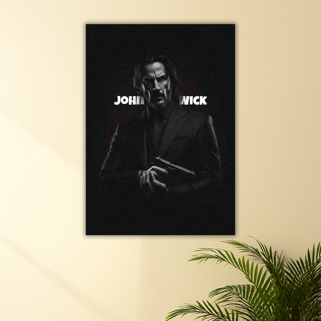 The Weapon in a Suit | John Wick Poster
