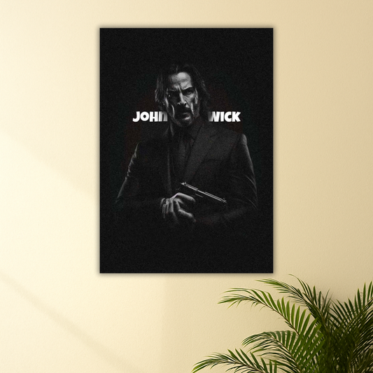 The Weapon in a Suit | John Wick Poster