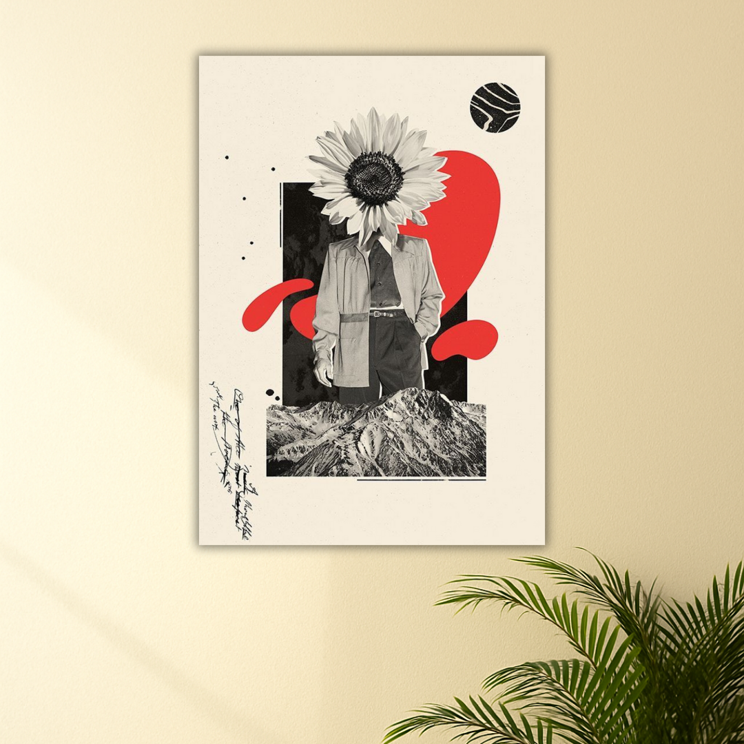 Bloom Beyond Limits | Surreal Sunflower Art | Aesthetic Series