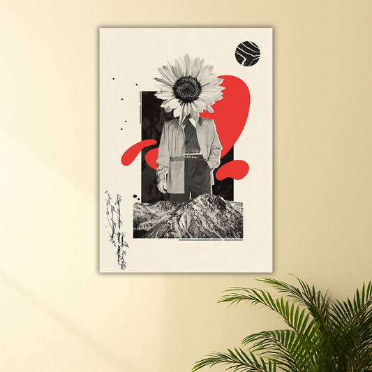 Bloom Beyond Limits | Surreal Sunflower Art | Aesthetic Series