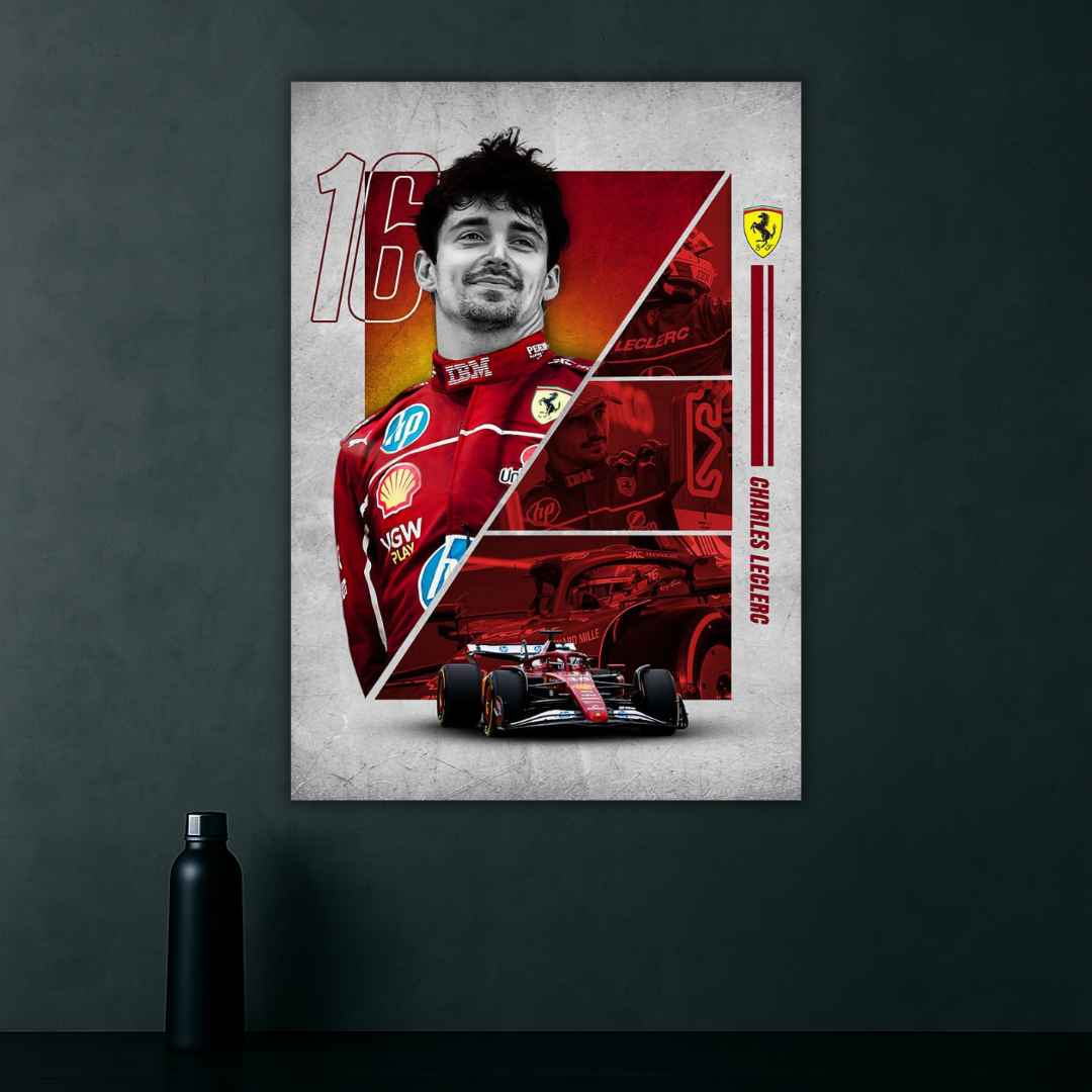 Charles Leclerc Poster | F1 Edition