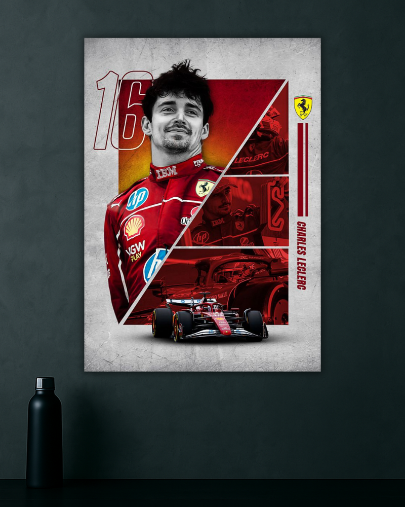 Charles Leclerc Poster | F1 Edition