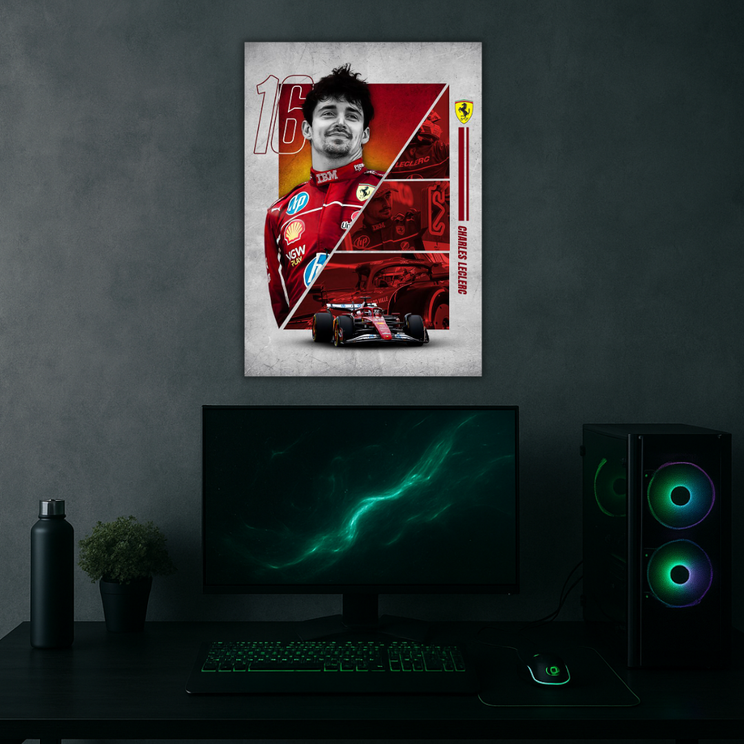 Charles Leclerc Poster | F1 Edition